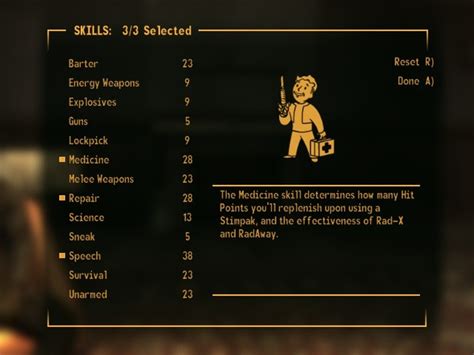 fallout new vegas tag skills|fallout new vegas skills list.